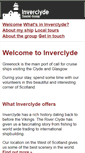 Mobile Screenshot of inverclydetouristgroup.co.uk